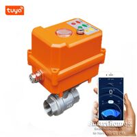 Van tưới nước wifi phi 27 chỉnh độ mở lưu lượng qua app Tuya Shp-vn8