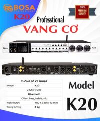 Vang cơ karaoke Bosa K20