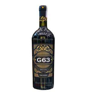 Vang G63 Vino Rosso Italia 14.5% chai 750ml