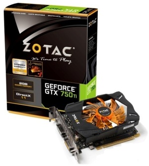 VGA ZOTAC GeForce GTX 750 Ti OC 2GB DDR5 128bit