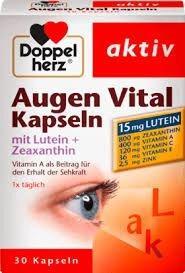 Viên bổ mắt Doppelherz Augen Vital Kapseln