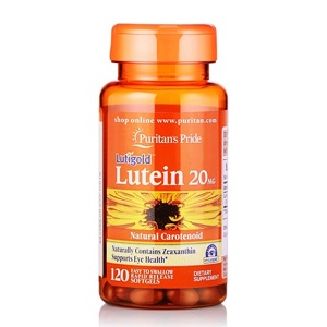 Viên bổ mắt Puritan's Pride Lutigold Lutein - 20mg, 120 viên