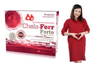 Viên bổ sung sắt Chela-Ferr Forte