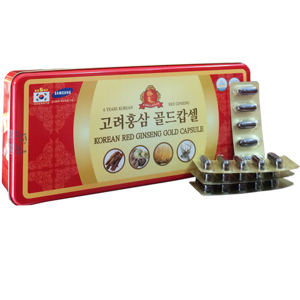 Viên đạm hồng sâm nhung hươu linh chi đông trùng hạ thảo insam Hàn Quốc 120v