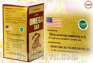 Viên dầu cá Omega 3.6.9 ALASKA 100 viên