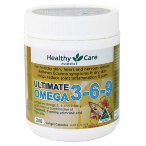 Viên Dầu cá Omega 369 Healhy Care - 200 viên