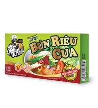 Viên gia vị nấu bún riêu cua Ông Chà Và Gold 6 viên hộp 126g