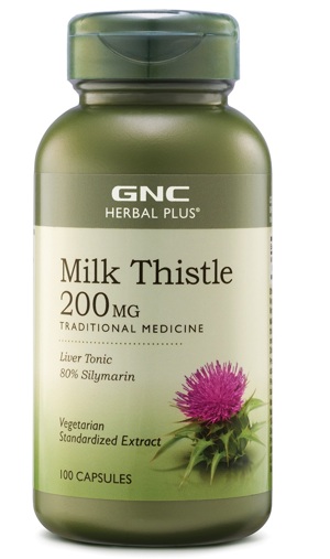 Viên giải độc gan GNC Milk Thistle 200mg 100 viên