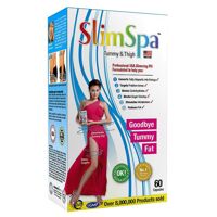 Viên giảm cân đùi, cánh tay, bụng Slimspa Tummy & Thigh 60 viên