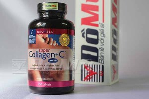 Viên giảm lão hoá , làm đẹp da Super Collagen + C - 250 viên