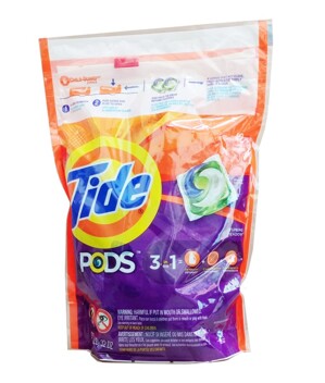 Viên giặt quần áo Tide Pods 3 In 1 dành cho máy giặt, 42 viên