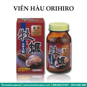 Viên kẽm chiết xuất hàu biển Orihiro