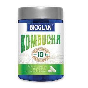 Viên nang thuần chay hỗ trợ tiêu hóa tốt Bioglan Kombucha + 10B Probiotics 50 viên