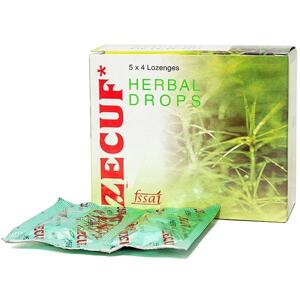 Viên Ngậm Giảm Ho Zecuf Herbal Drops Xanh