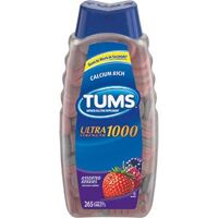 Viên nhai chống ợ chua, rối loạn tiêu hóa Tums ultra strength 1000mg, 265 viên của Mỹ