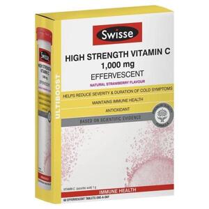 Viên sủi Swisse Ultiboost High Strength Vitamin C 60 viên