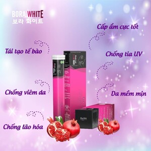 Viên sủi trắng da mờ nám Bora White