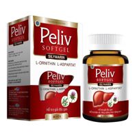 Viên uống bổ gan Lafon Peliv Softgel 30 viên