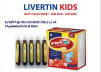 Viên uống bổ gan trẻ em Livertin Kids