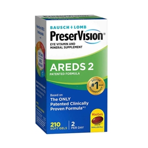 Viên uống bổ mắt bausch & lomb preservision areds 2, hộp 210 viên