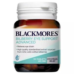 Viên uống bổ mắt Blackmores Bilberry Eye Support 30 viên