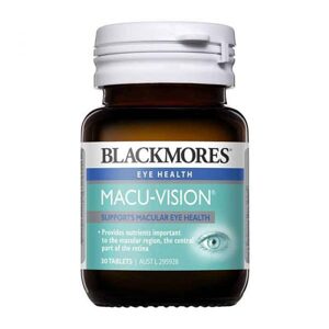 Viên uống bổ mắt Blackmores Macu Vision 30 viên