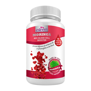 Viên uống bổ máu Esteem Moringa Red Blood Cell Booster 60 viên