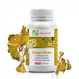 Viên uống bổ não Nzpurehealth Ginkgo Biloba 200mg