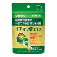 Viên uống bổ não Orihiro Ginkgo Biloba 120 viên