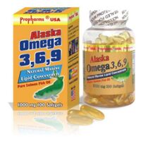 Viên uống bổ não sáng mắt đẹp da Alaska Omega-369