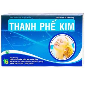 Viên Uống Bổ Phế, Giảm Ho Thanh Phế Kim 30 Viên