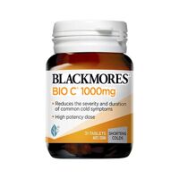 Viên uống bổ sung vitamin C Blackmores Bio C 1000mg 31 viên