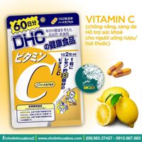 Viên uống bổ sung Vitamin C của DHC - 60 ngày 120 viên