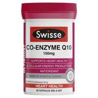 Viên uống bổ tim Swisse Ultiboost Co-Enzyme Q10 150mg 50 viên