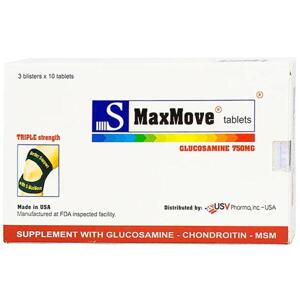 Viên uống bổ xương khớp S-Maxmove 30 Viên