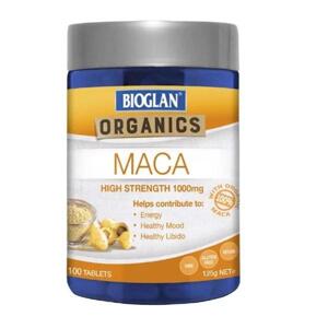 Viên uống chiết xuất củ Maca Bioglan Superfoods Maca 100 Viên