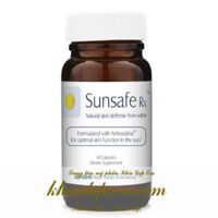 Viên uống chống nắng Sunsafe Rx làm trắng da