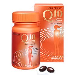 Viên uống chống nhăn Shiseido Q10 Shiny Beauty 60 viên