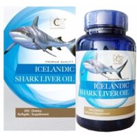 Viên uống dầu gan cá mập Icelandic Shark Liver Oil 200 viên