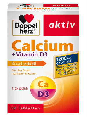 Viên uống Doppelherz calcium D3 1200mg - 30 Viên