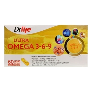 Viên uống Drlife Ultra Omega 369 - Hộp 60 viên