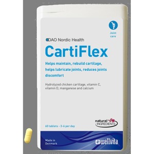 Viên uống duy trì tái tạo sụn khớp Dao Nordic Health CartiFlex hộp 60 viên