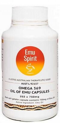 Viên uống Emu spirit Omega 3 6 9 750MG 252C