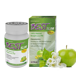 Viên uống giảm cân America Nutrition Best Slim Plus - 40 viên