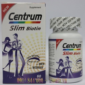 Viên uống giảm cân Centrum Slim Biotin