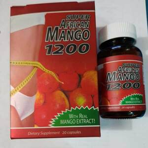 Viên uống giảm cân Super African Mango 1200 Hộp 20 viên