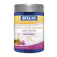 Viên uống giảm cân và thanh lọc cơ thể với giấm táo Bioglan Apple Cider Vinegar Daily Detox 90 viên