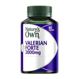 Viên uống giảm căng thẳng, giúp ngủ ngon Nature’s Own Valerian Forte 2000mg 60 viên