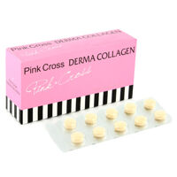 Viên uống giữ ẩm, làm đẹp da Pink Cross Derma Collagen 40 viên