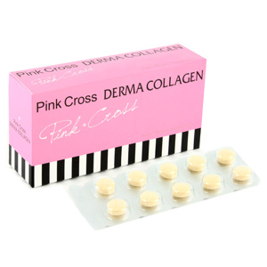 Viên uống giữ ẩm, làm đẹp da Pink Cross Derma Collagen 40 viên